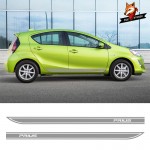 Car Vinyl Prius Auto Side Stripes Sticker Car Door Decals Graphics Gloss Auto Side Car Sticker for Toyota Prius Car Styling
